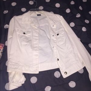 Women’s White Jean Jacket